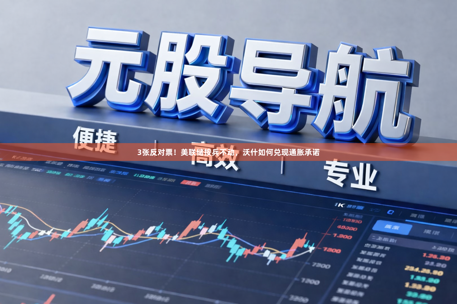 3张反对票！美联储按兵不动，沃什如何兑现通胀承诺