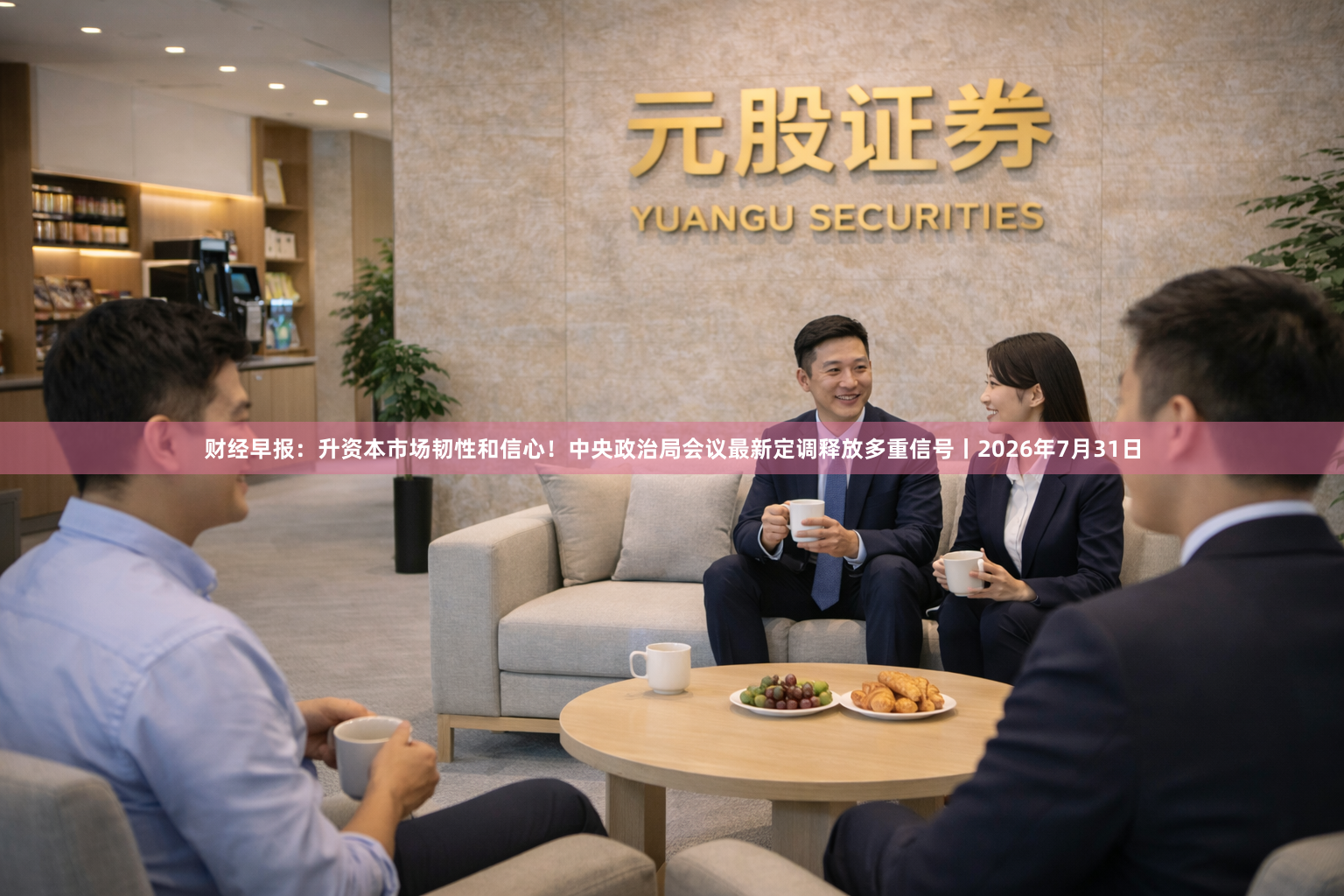 财经早报：升资本市场韧性和信心！中央政治局会议最新定调释放多重信号丨2026年7月31日