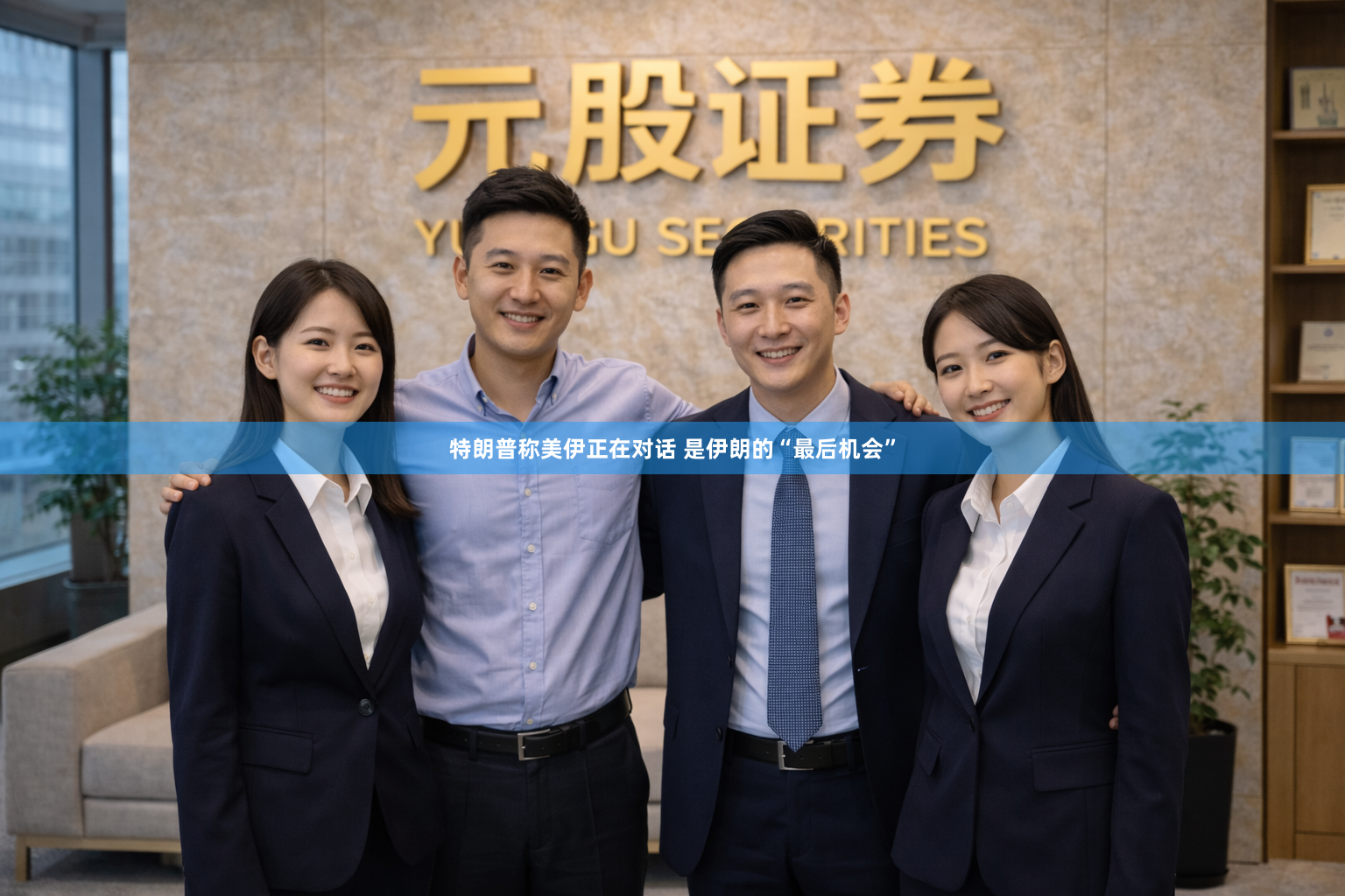 特朗普称美伊正在对话 是伊朗的“最后机会”